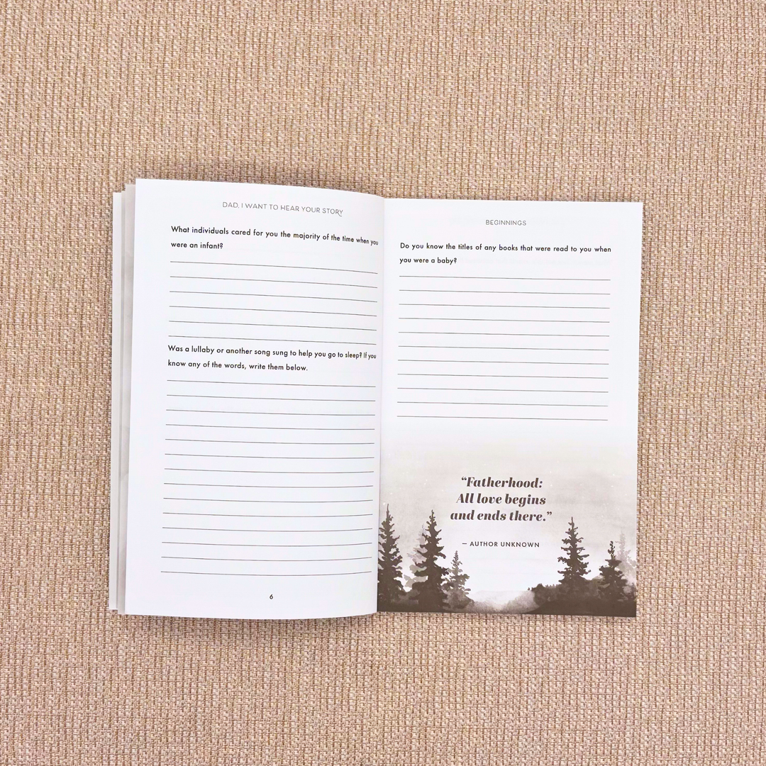 Journesy® Dad, I Want to Hear Your Story