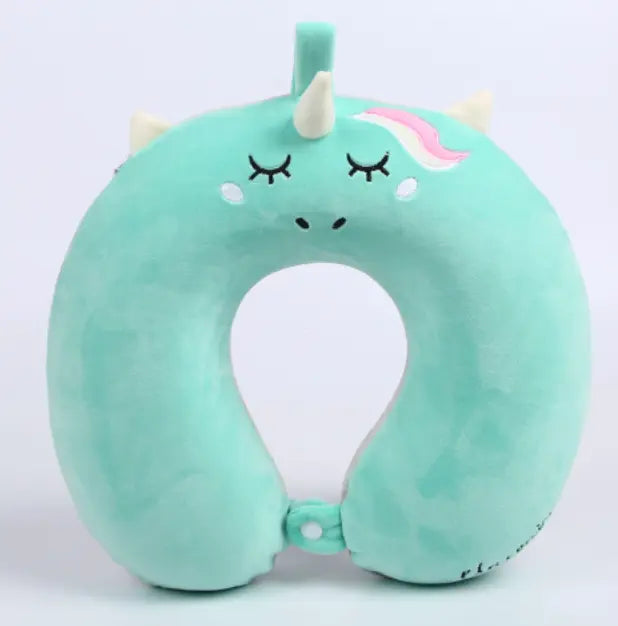 Slumblr® Unicorn Plush U-Shaped Travel Pillow