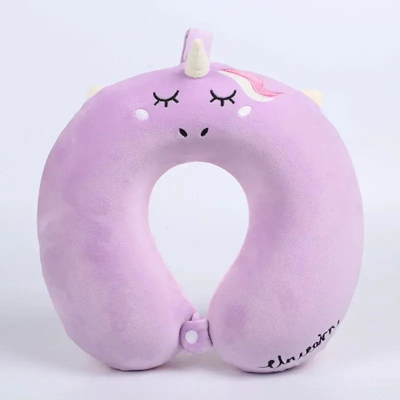 Slumblr® Unicorn Plush U-Shaped Travel Pillow
