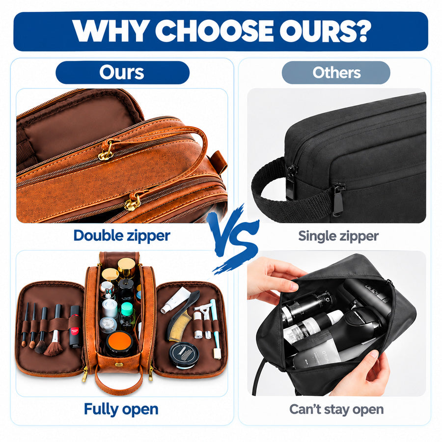 Journesy™ Multi Pocket Toiletry Bag