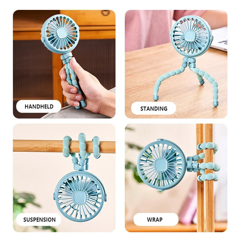 Goodinary® Octopus Mini Fan
