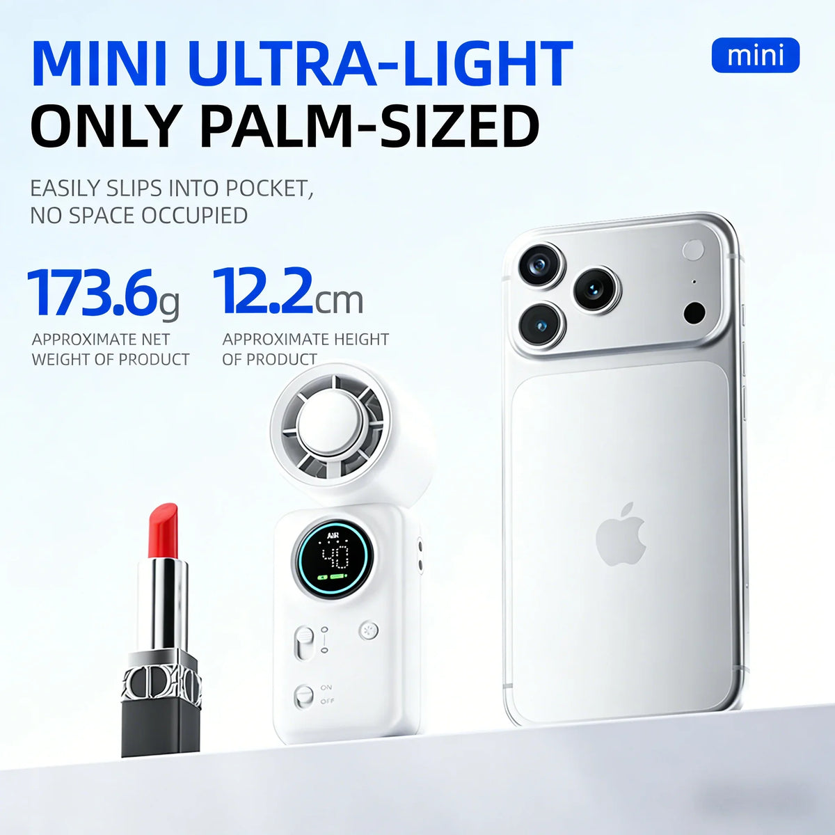 Goodinary® 100-Speed Mini Cooling Fan
