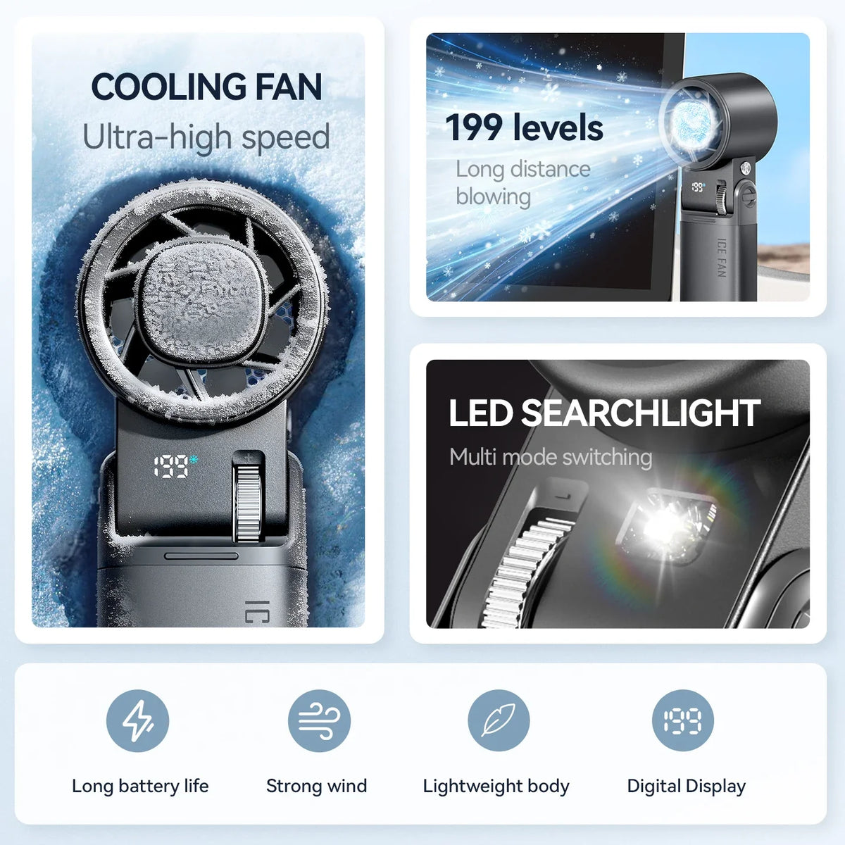 Goodinary® Turbo Cooling Fan