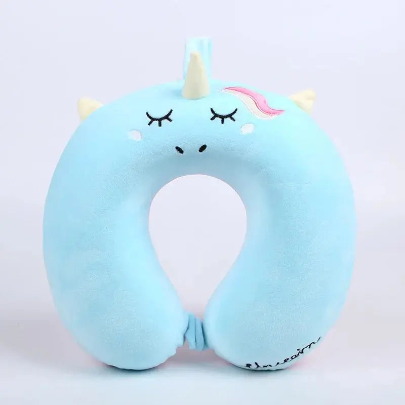 Slumblr® Unicorn Plush U-Shaped Travel Pillow