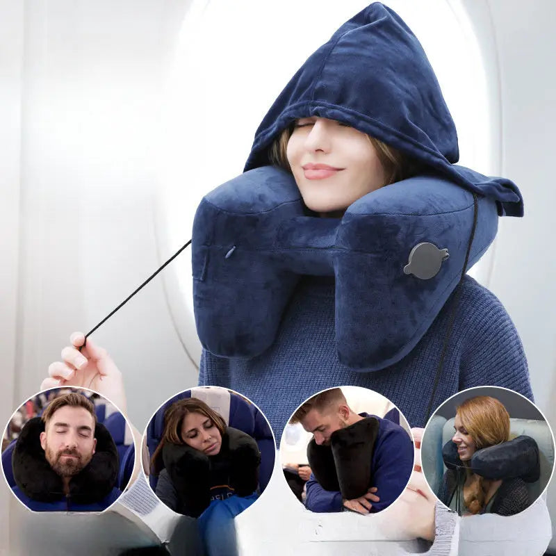 Slumblr® Inflatable H-Type Neck Travel Pillow