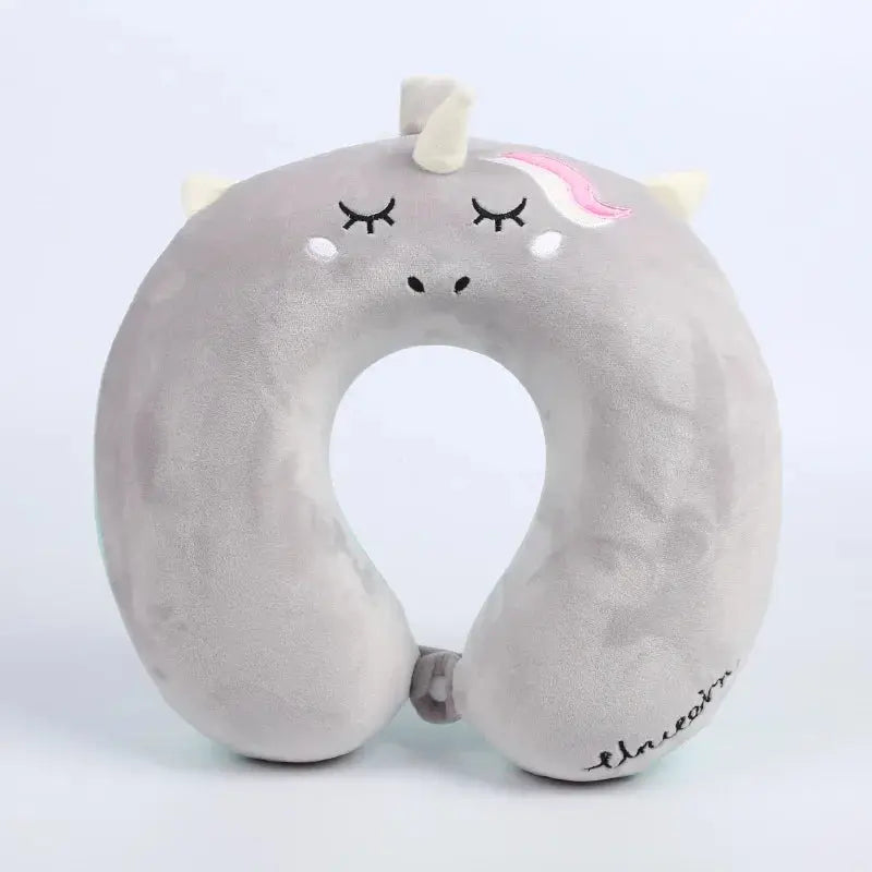 Slumblr® Unicorn Plush U-Shaped Travel Pillow