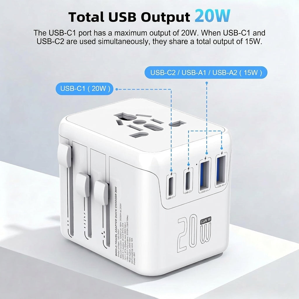 Journesy™ Universal Travel Adapter