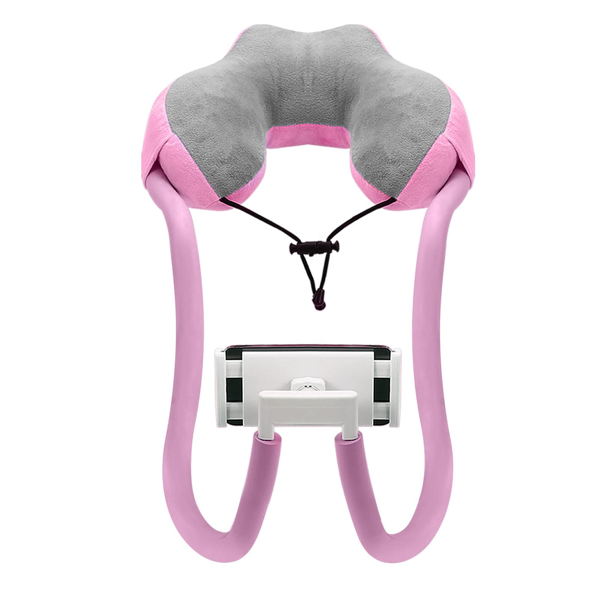 Goodinary® Adjustable Neck Phone Stand & Travel Pillow