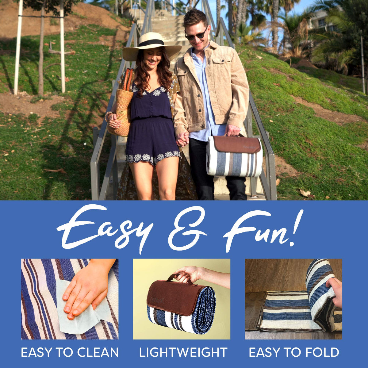 Goodinary® Waterproof Picnic Mat