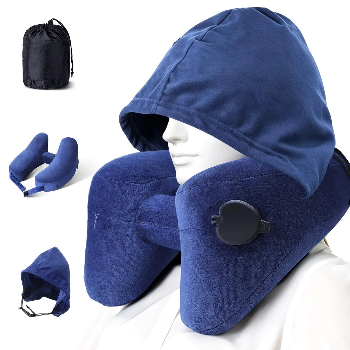 Slumblr® Inflatable Hooded Pillow