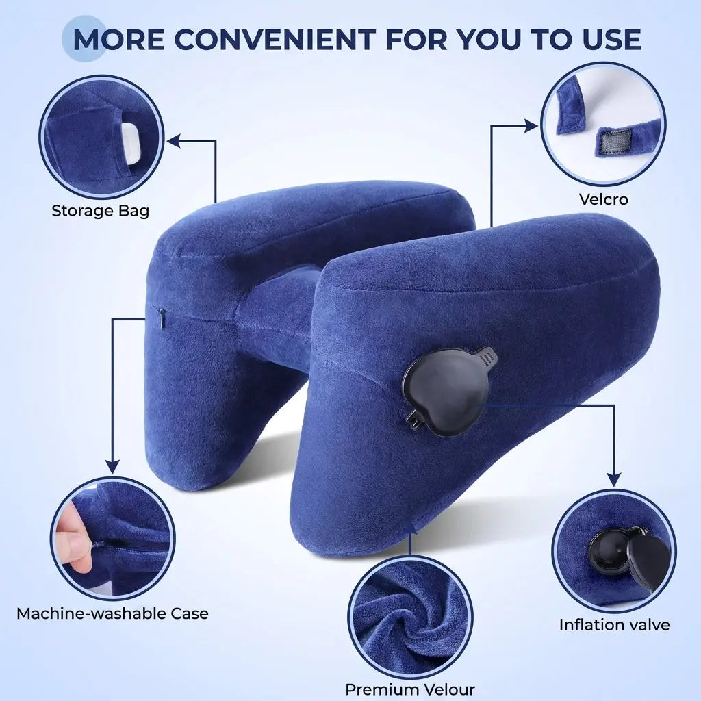 Slumblr® Inflatable Hooded Pillow