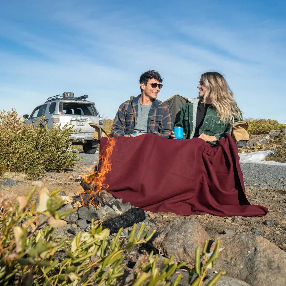Goodinary® Winter Wool Outdoor Blanket